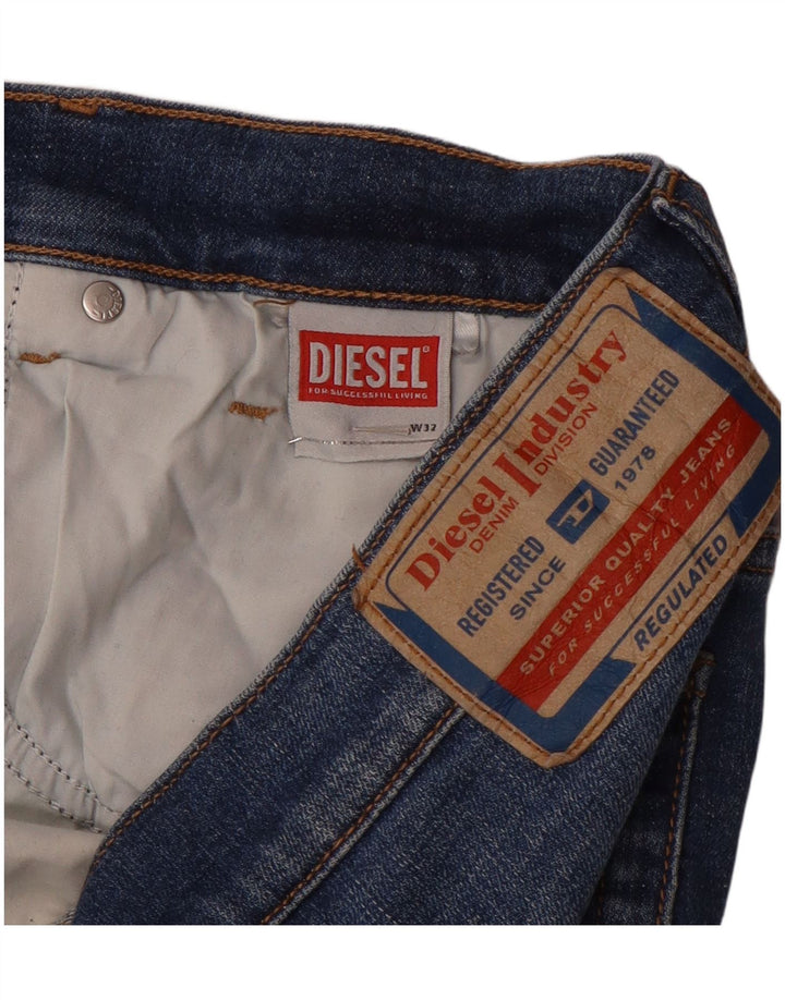 Męskie jeansy Diesel Slim W32 L32 Niebieskie