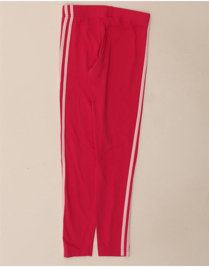 Legginsy Adidas Dziewczęce 11-12 Lat Różowe
