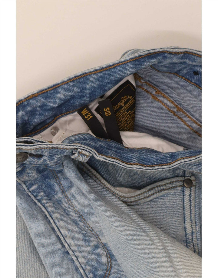 Wrangler Męskie Sid Skinny Jeans W31 L29 Niebieskie bawełniane