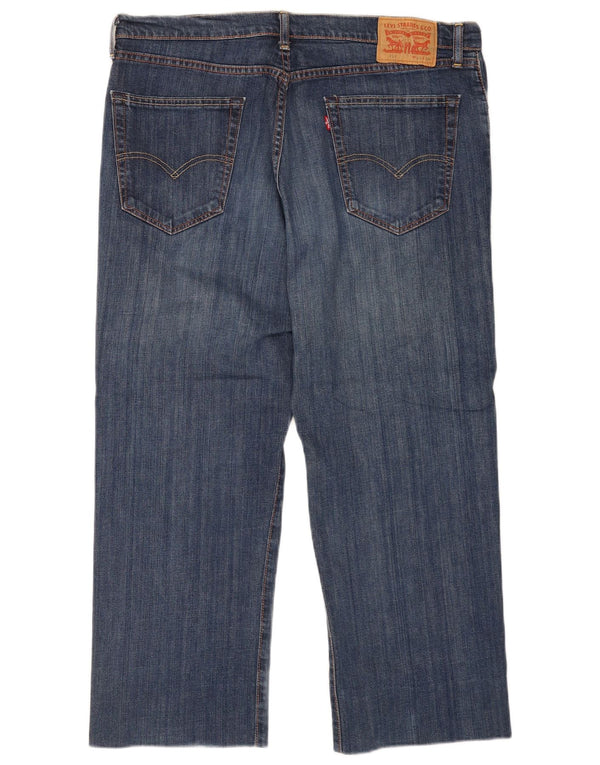 Męskie jeansy Levi's 751 Cropped Straight W40 L25 Niebieskie
