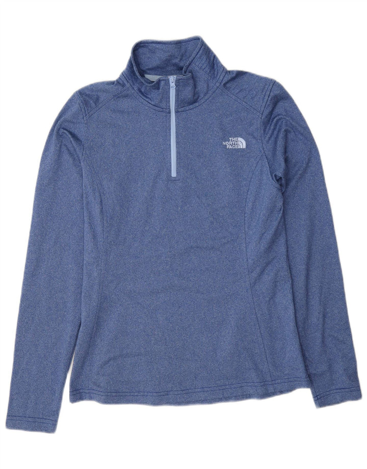 Top damski dresowy The North Face UK 10 Small Blue Flecked