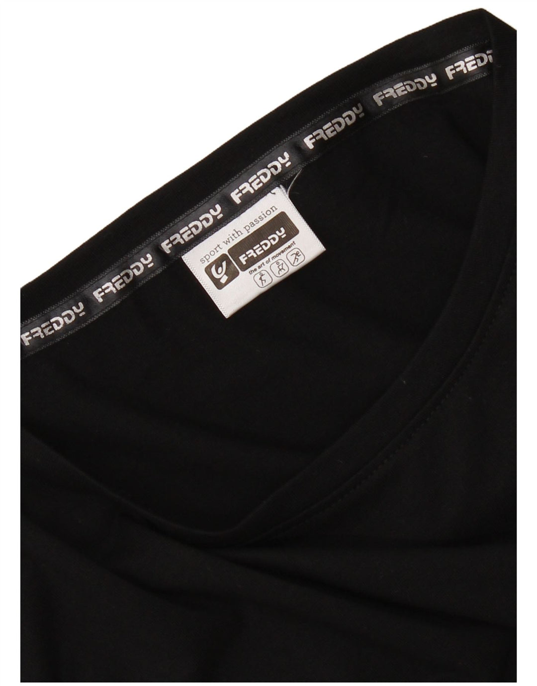 Damska koszulka Freddy Top UK 14 Medium Black