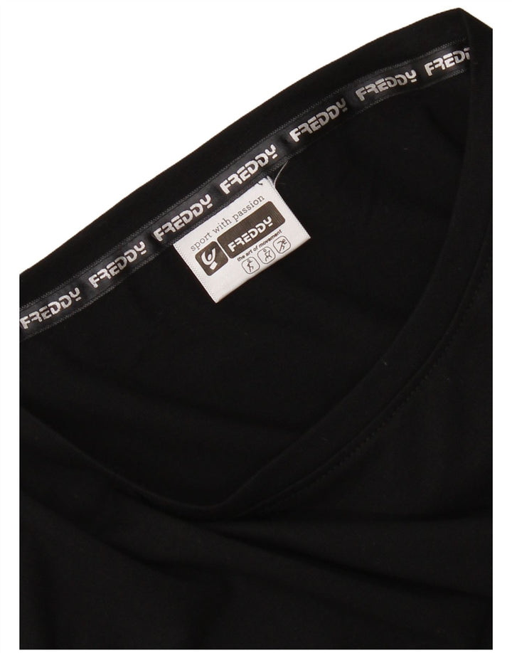 Damska koszulka Freddy Top UK 14 Medium Black