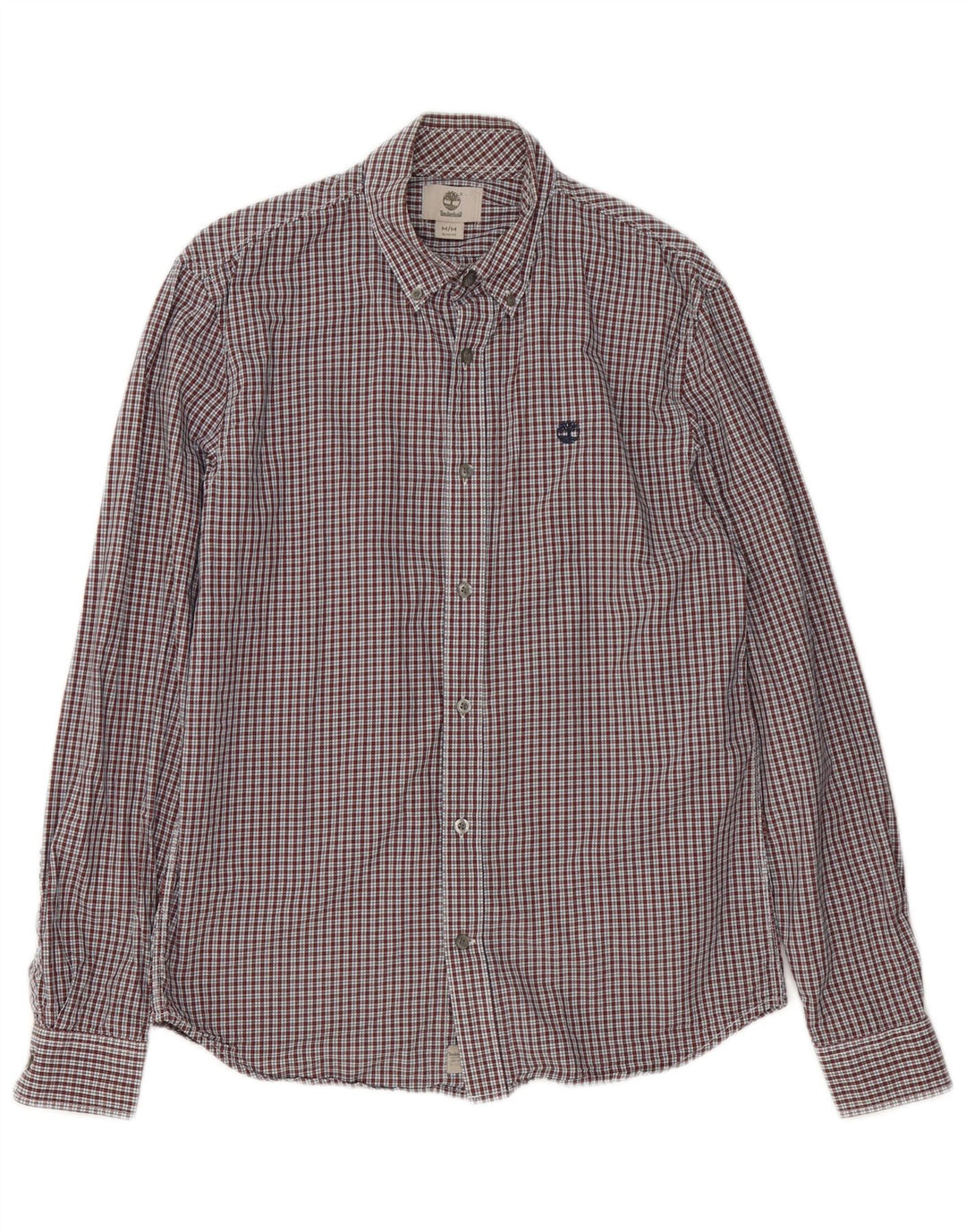 Koszula męska Timberland Slim Fit, średnia czerwona kratka