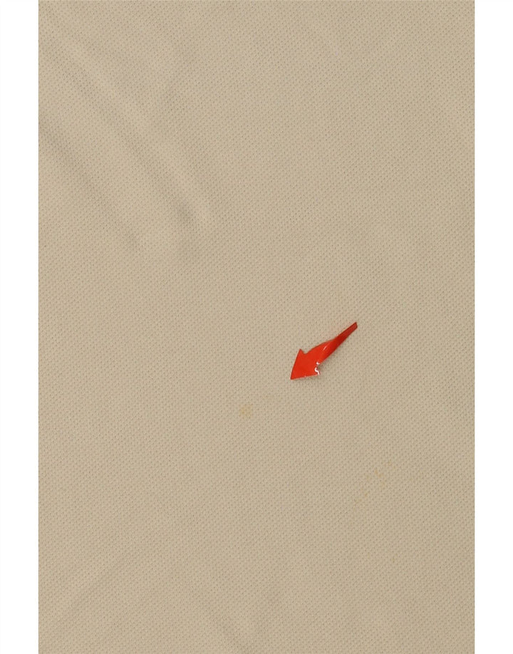 Męska koszulka polo LACOSTE, rozmiar 5, duża, beżowa