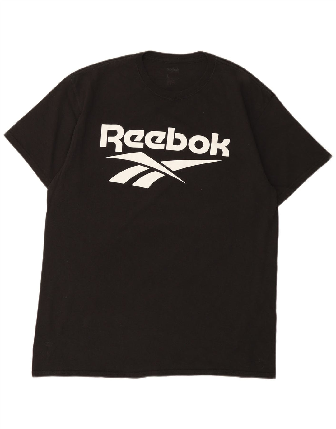 Męska koszulka Reebok z grafiką, duża, czarna