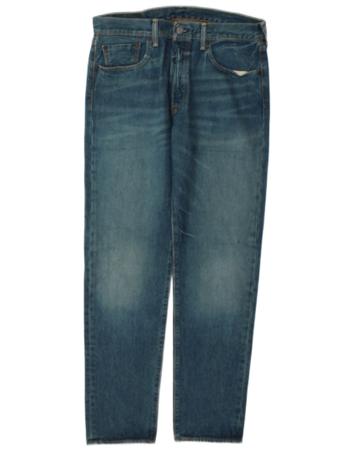 Męskie jeansy Levi's 501 Straight W32 L32 Niebieskie bawełniane
