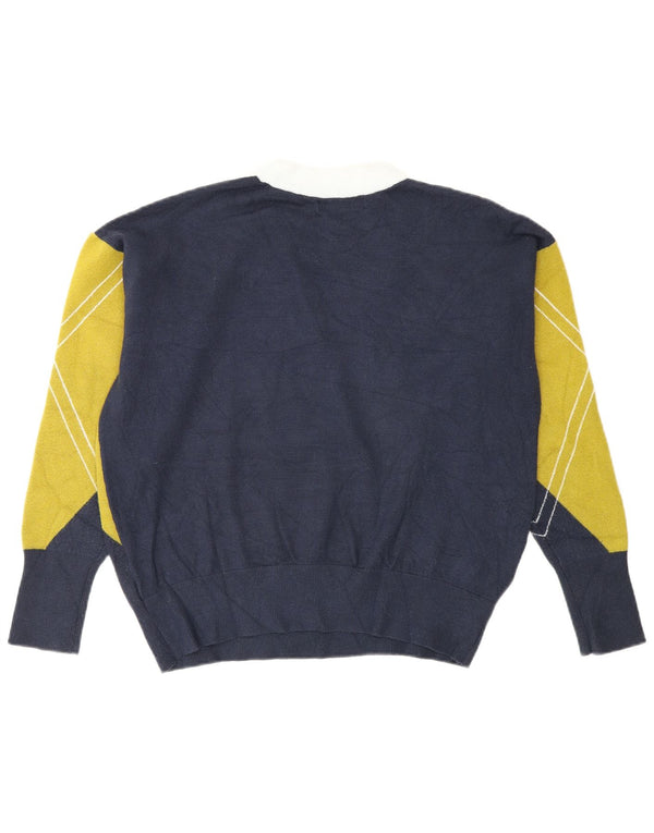 Sweter damski Marks & Spencer z okrągłym dekoltem, UK 14, średni, wielokolorowy