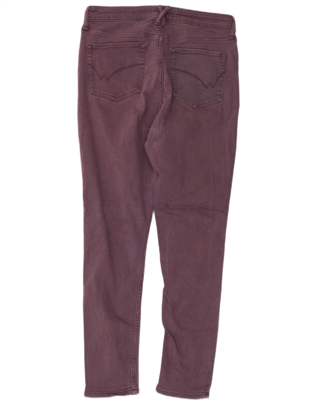 Damskie jeansy skinny z wysokim stanem WHITE STUFF UK 14, duże, W32 L28, fioletowe