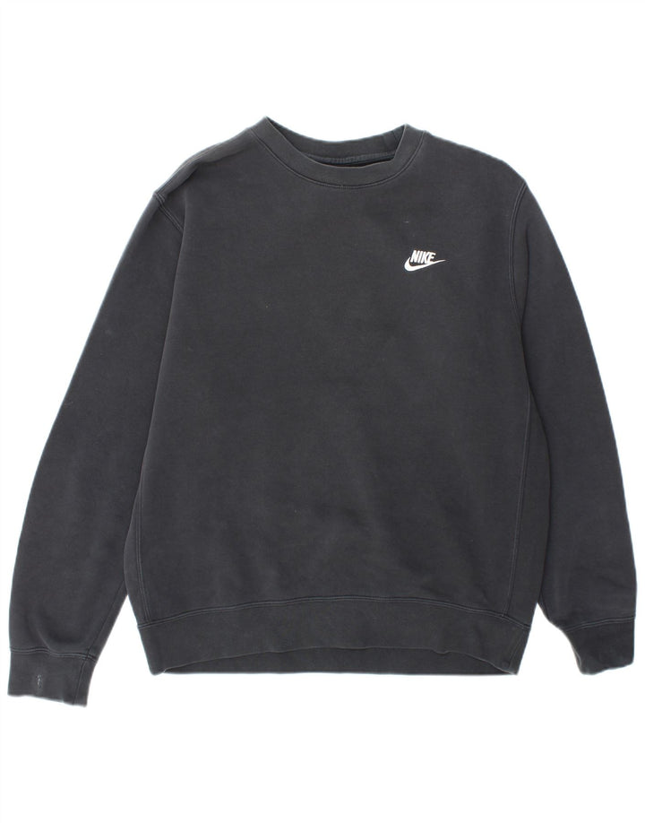 Męska bluza dresowa Nike, średnioszara, bawełniana