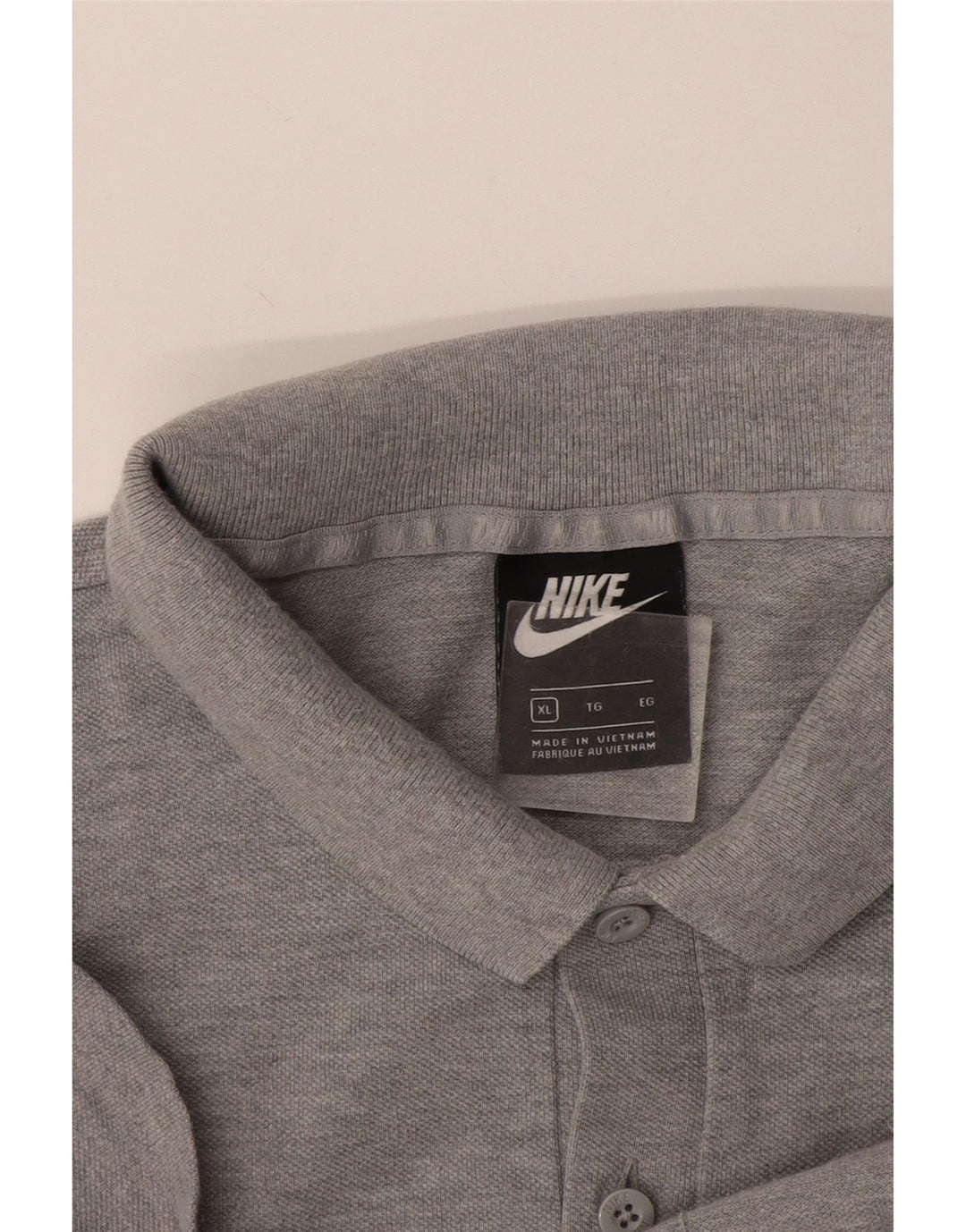 Męska koszulka polo Nike XL, szara, nakrapiana