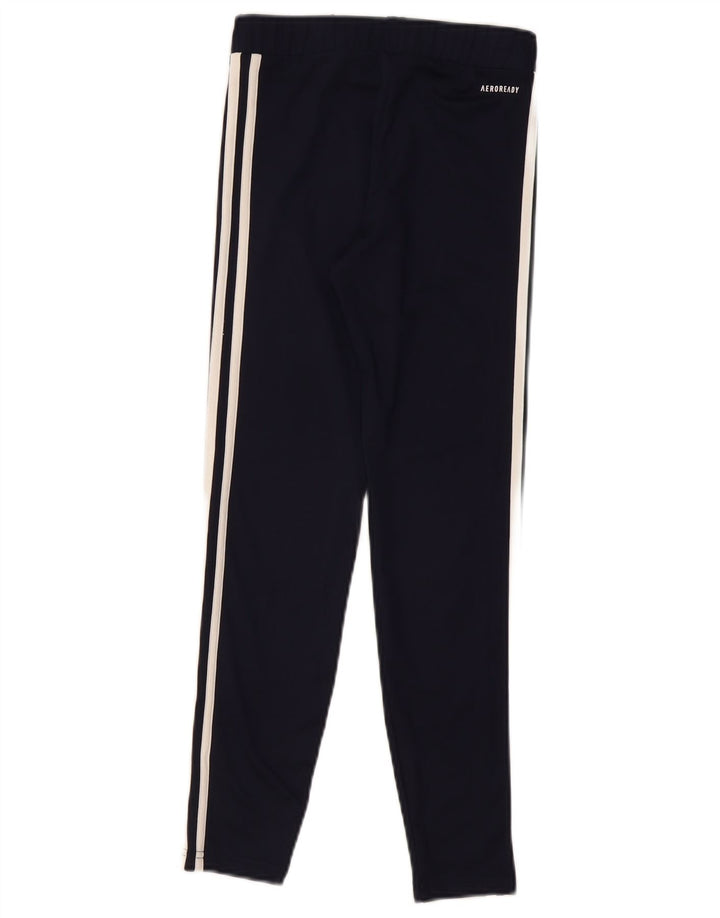 Legginsy dziewczęce ADIDAS 11-12 lat, czarny poliester