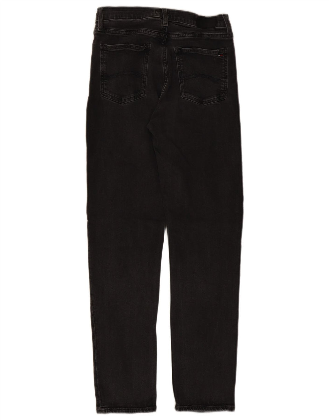 Damskie jeansy slim fit Tommy Hilfiger W26 L27 Czarna bawełna