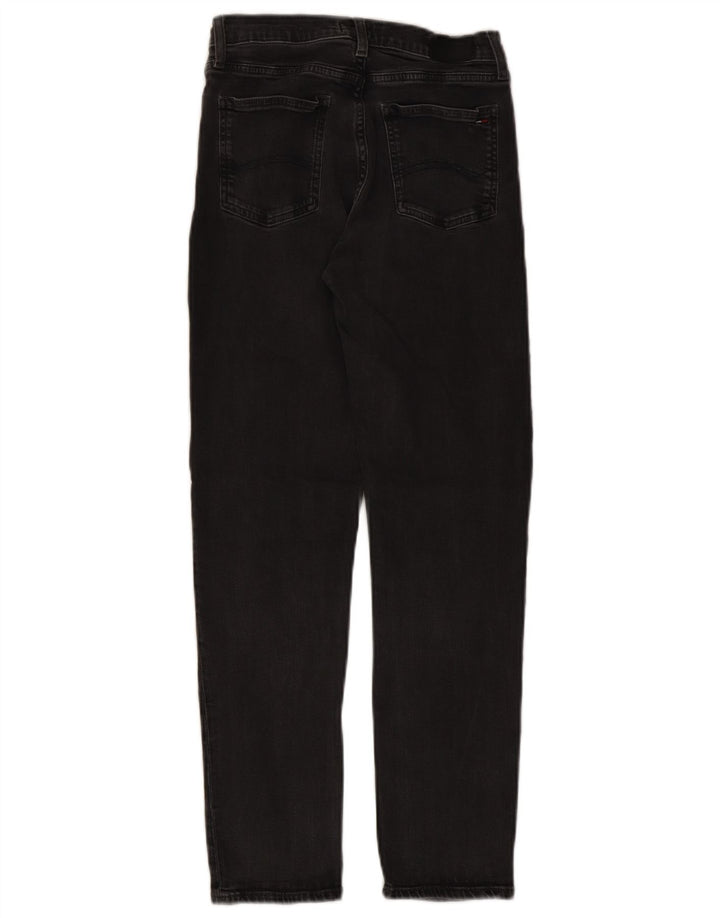 Damskie jeansy slim fit Tommy Hilfiger W26 L27 Czarna bawełna