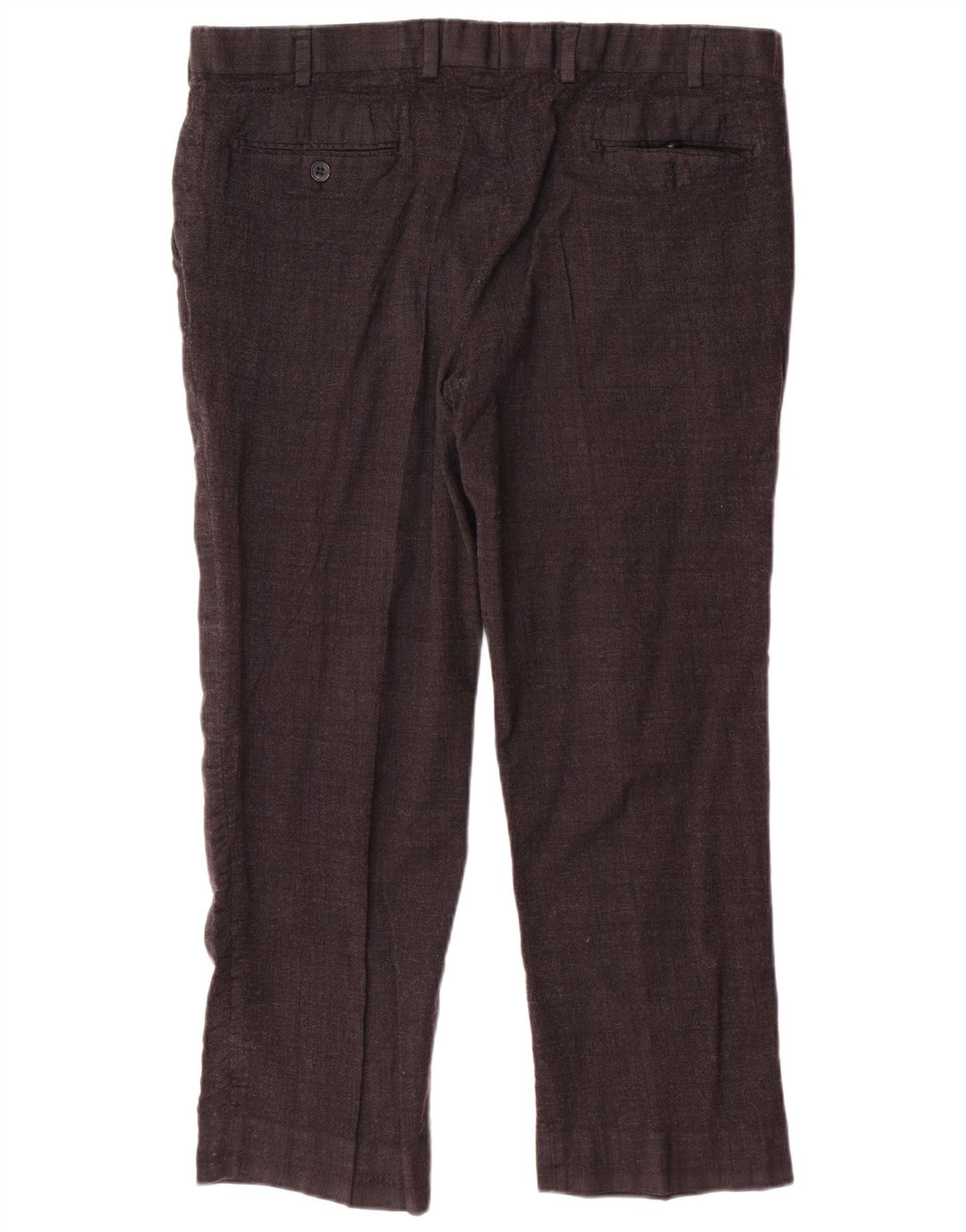 MARKS & SPENCER Męskie spodnie o prostym kroju z autografem W40 L26 czarne