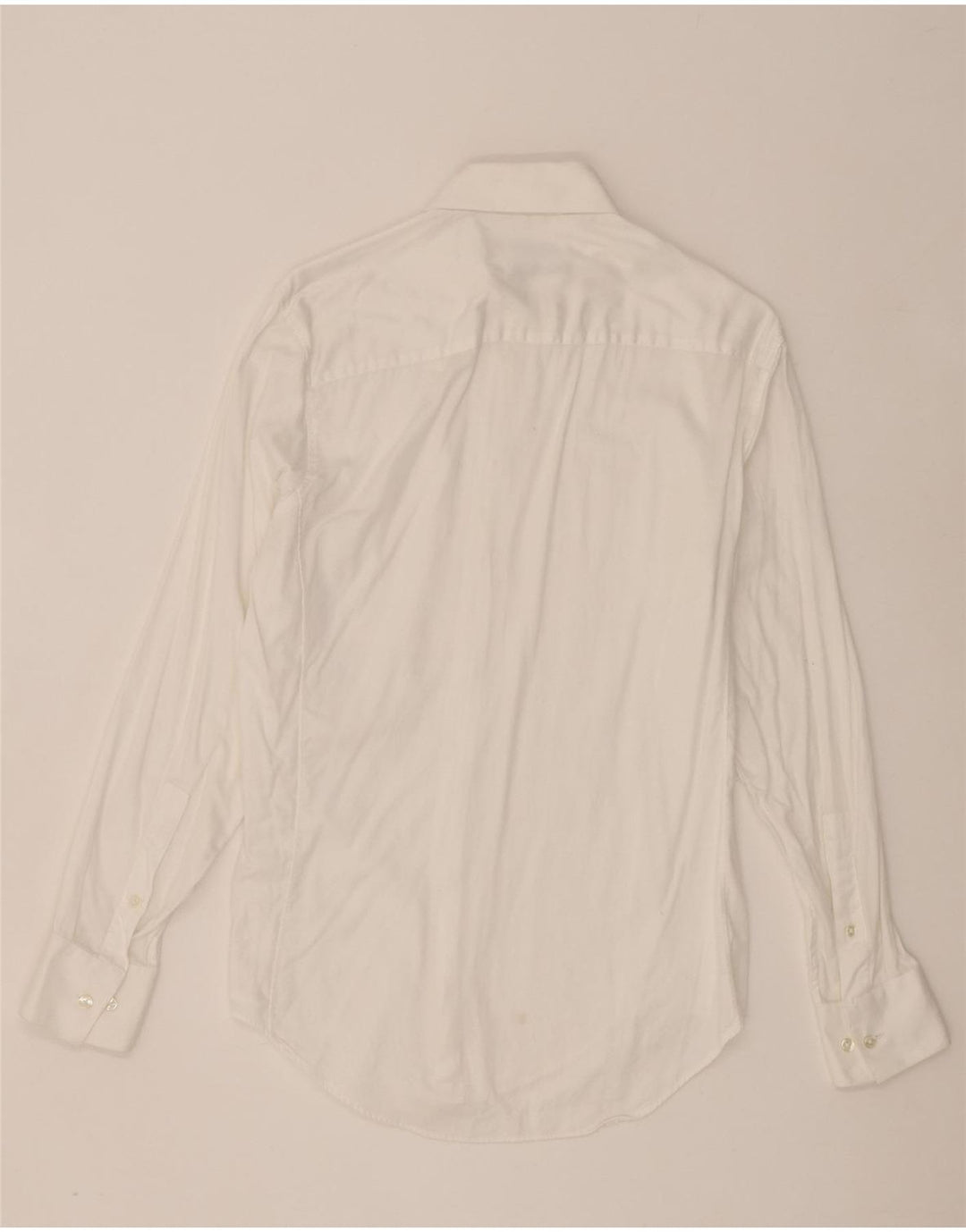Koszula męska Calvin Klein Slim Fit, rozmiar 15, średnia biała bawełna