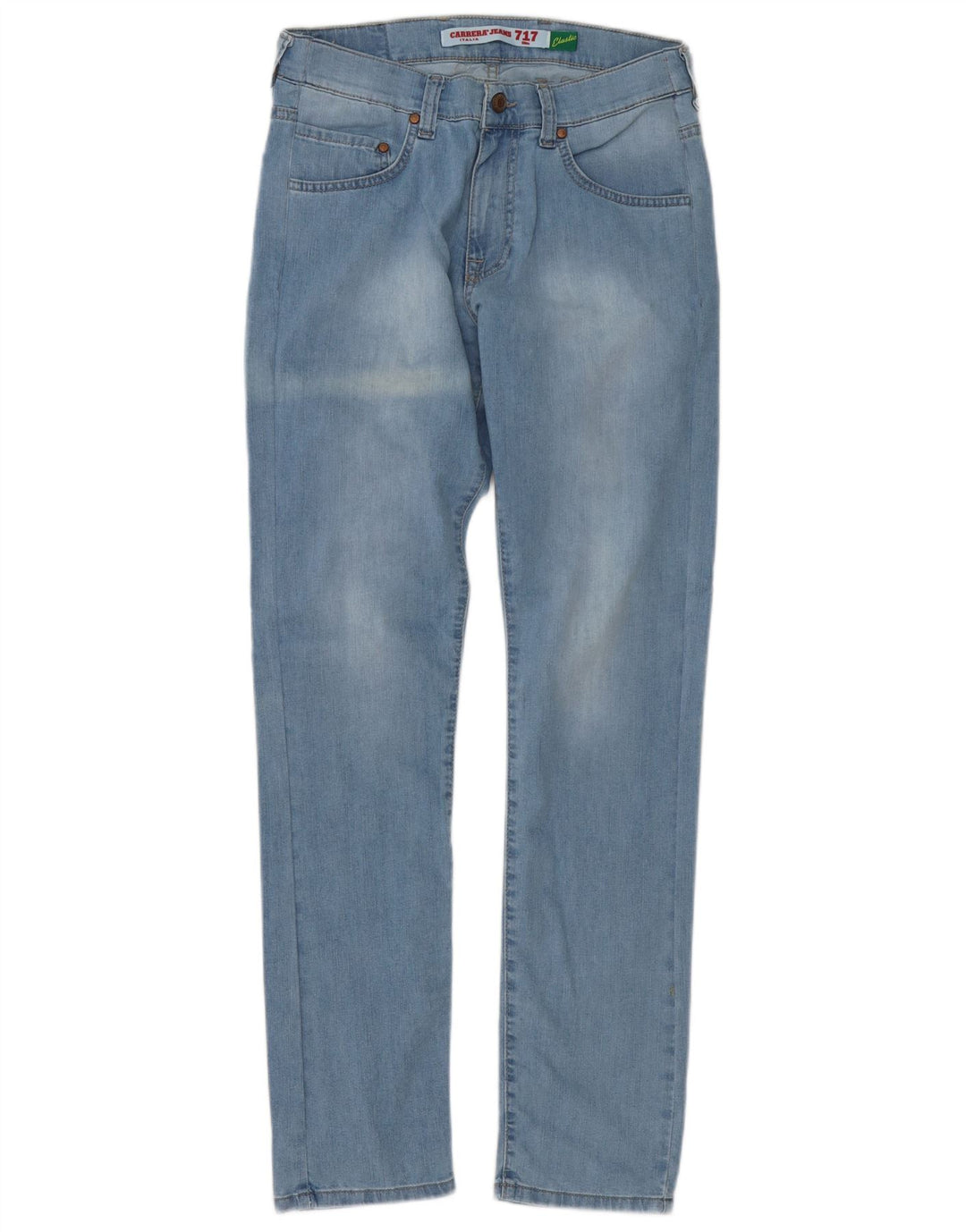 Carrera Męskie 717 Slim Jeans IT 48 Medium W33 L32 Niebieska bawełna