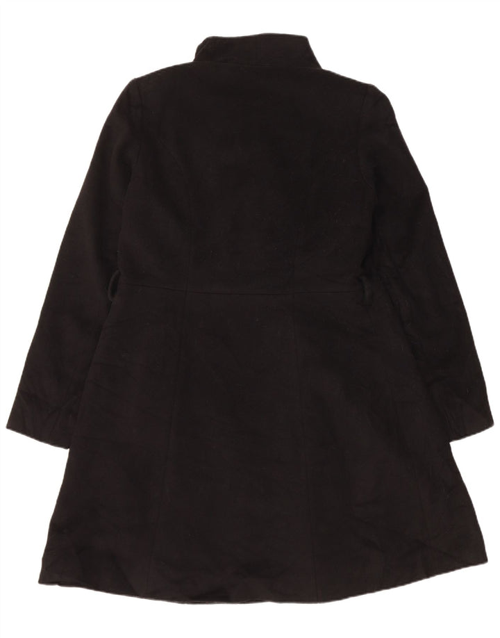 MICHAEL KORS Damski płaszcz oversize UK 10 Small, czarna wełna