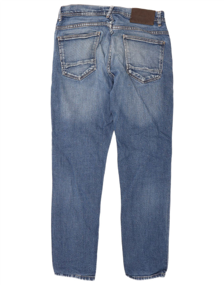 Męskie jeansy slim fit Zara EU 42 Large W32 L30 Blue