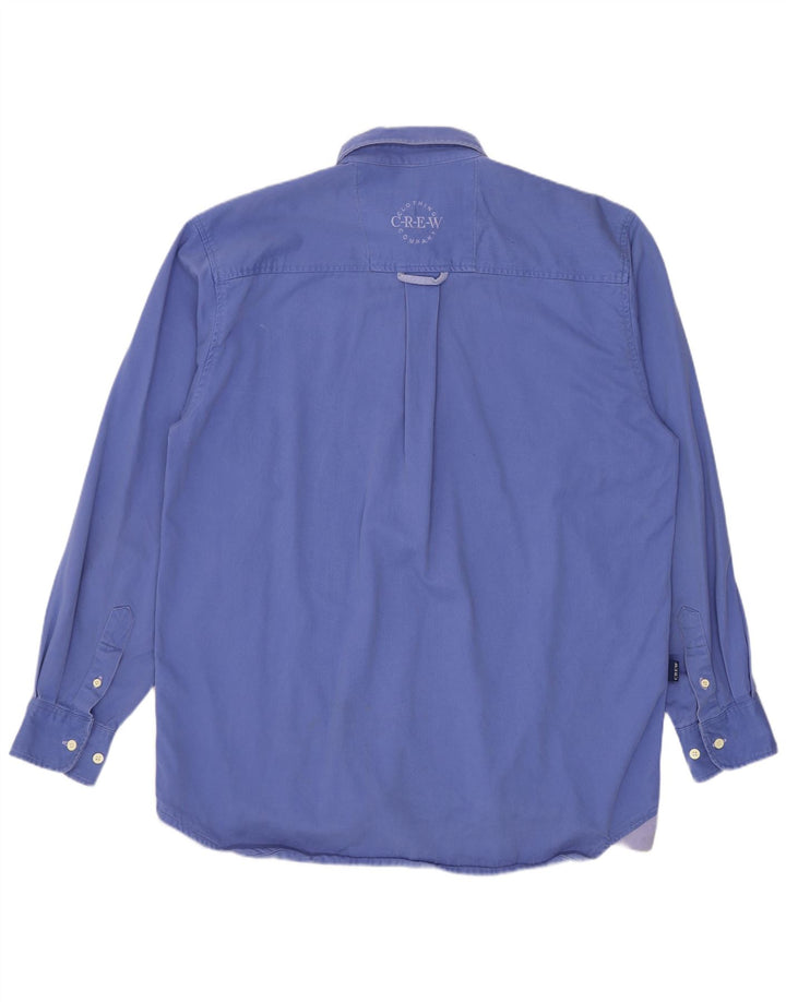 Crew Clothing Męska koszula pulowerowa Średni niebieski, bawełniany
