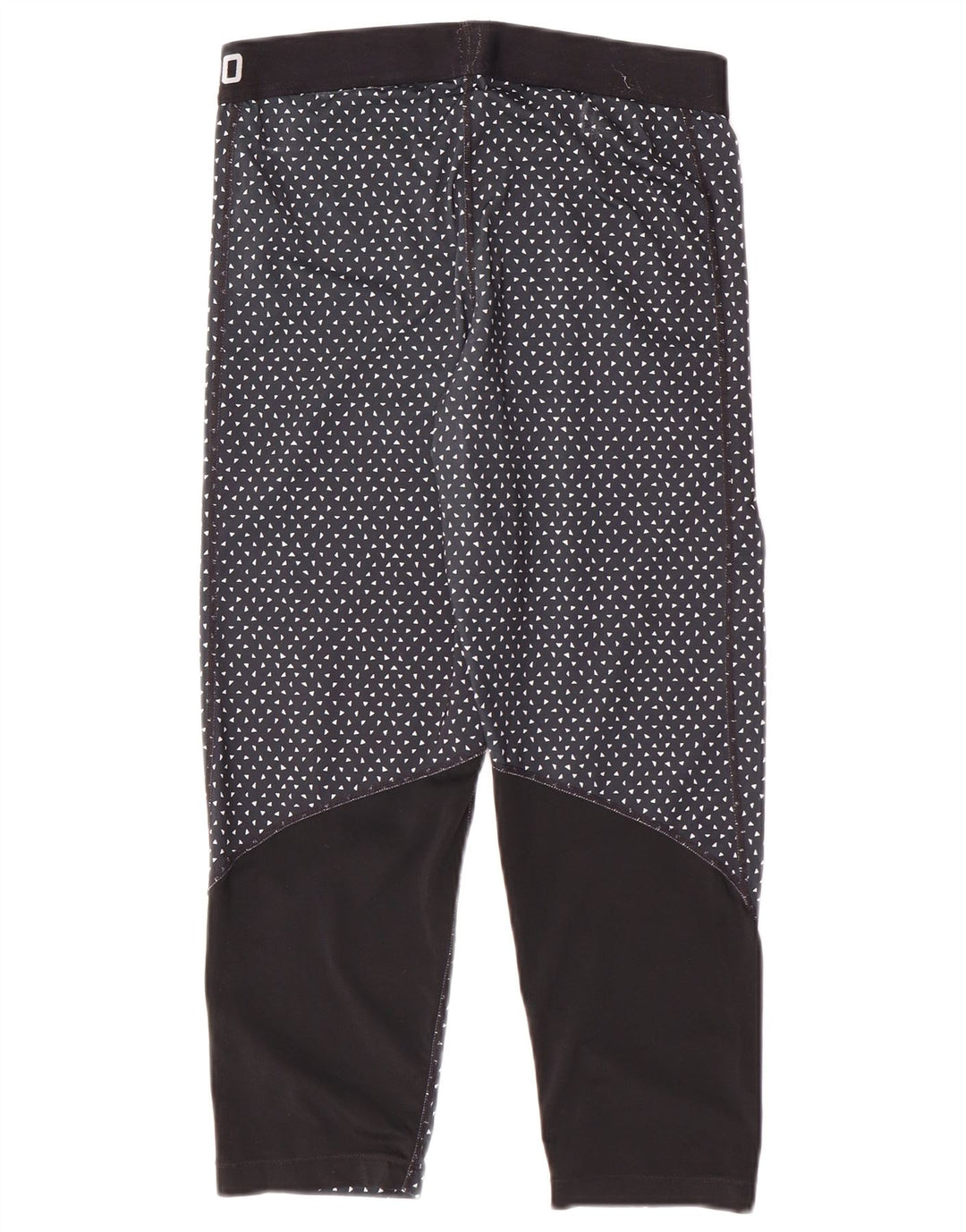 Damskie legginsy Nike Dri Fit Graphic UK 14, duże, granatowe, sportowe w cętki