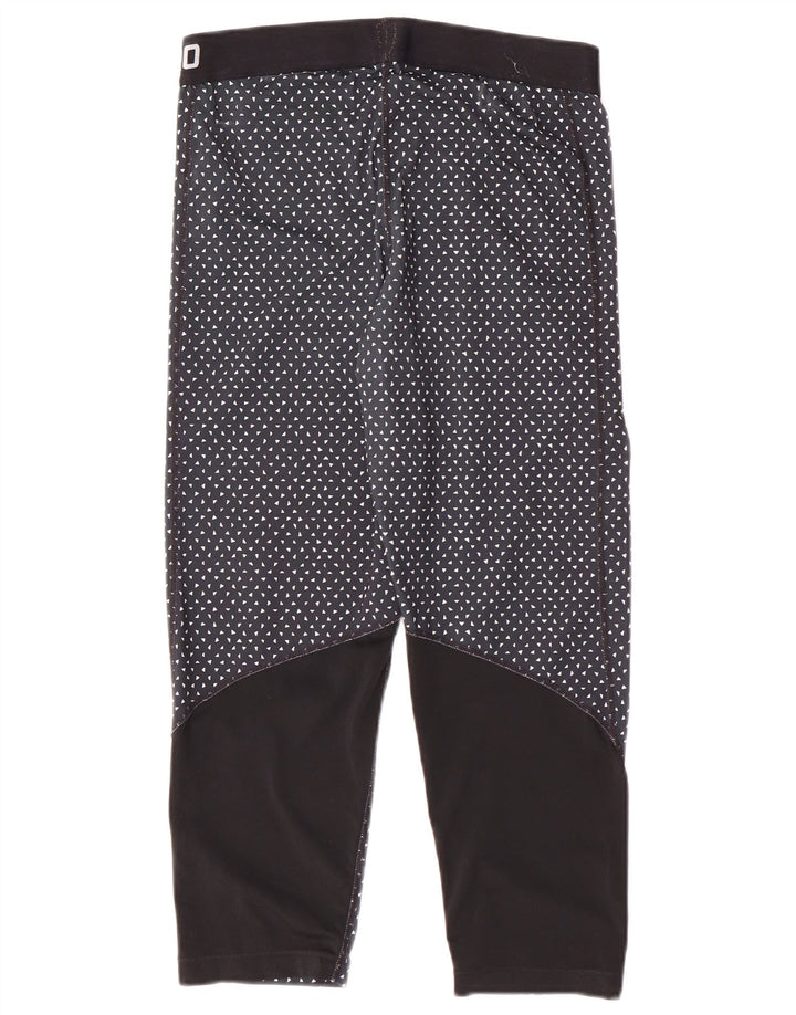 Damskie legginsy Nike Dri Fit Graphic UK 14, duże, granatowe, sportowe w cętki