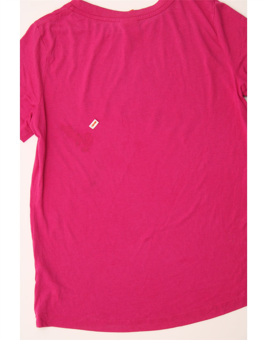 NIKE Womens Graphic T-Shirt Top UK 10 Small Pink Polyester Vintage Nike and Second-Hand Nike from Messina Hembry 