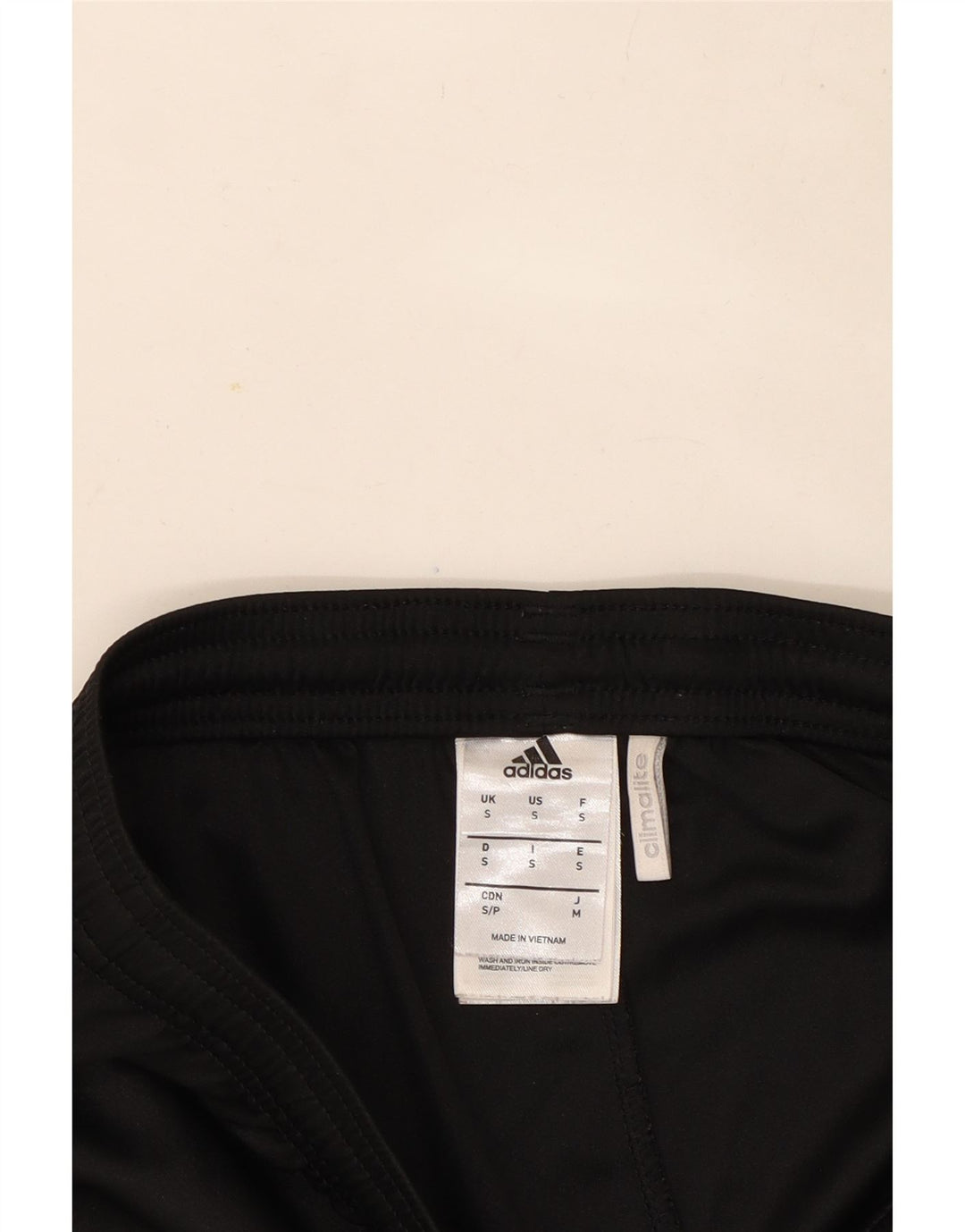 Męskie spodenki sportowe Adidas Climalite, małe, czarne, poliestrowe
