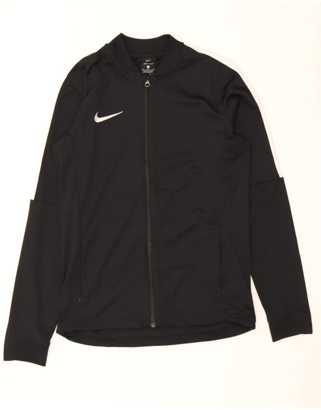 Męska kurtka dresowa Nike Dri Fit, poliester w kolorze średniej czarnej kolorystyki