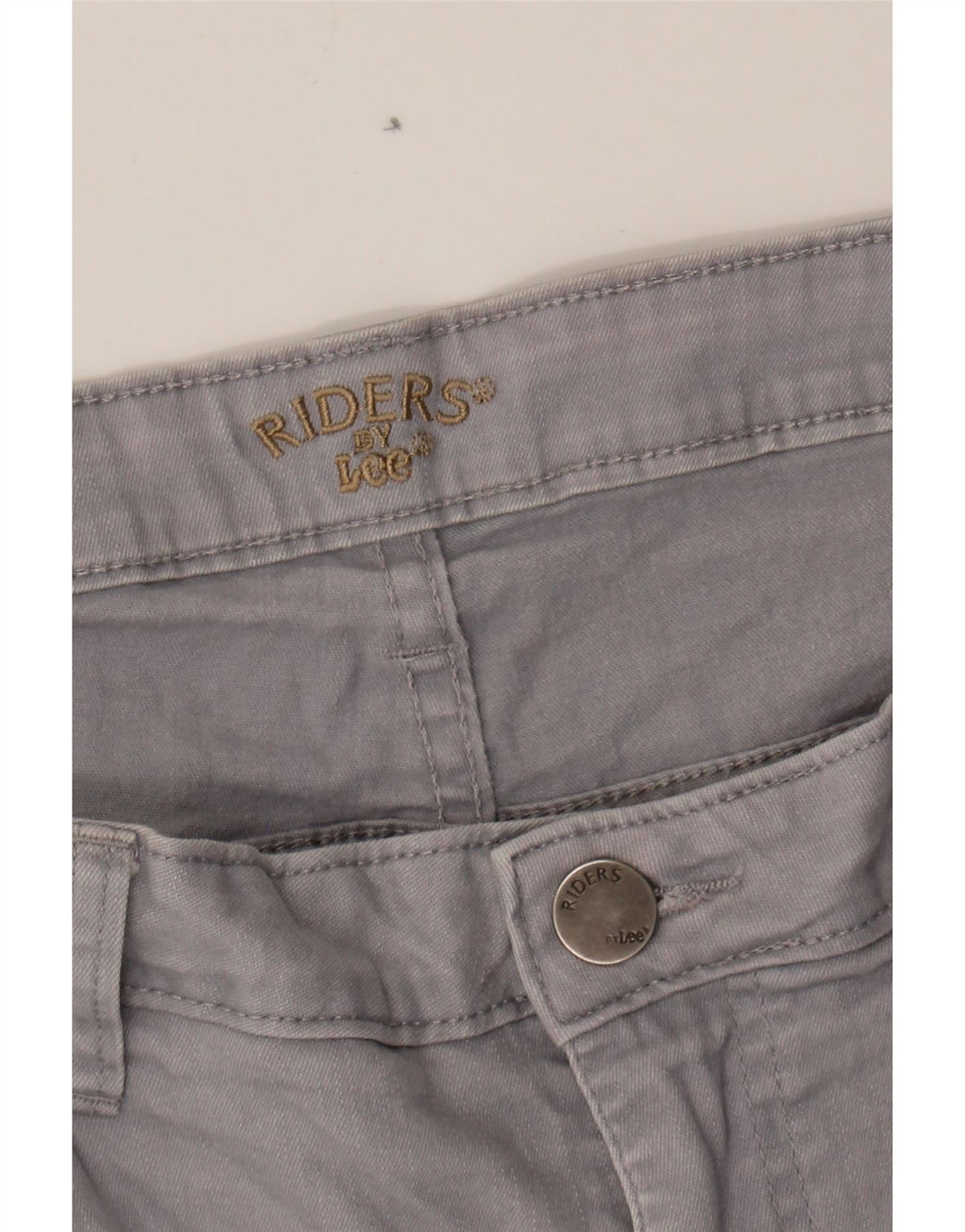 LEE Mens Riders Denim Shorts W36 Large Grey Cotton Vintage Lee and Second-Hand Lee from Messina Hembry 