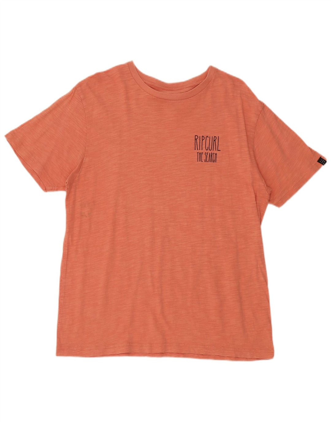 Męski T-shirt z grafiką Rip Curl, duży, pomarańczowy, bawełniany