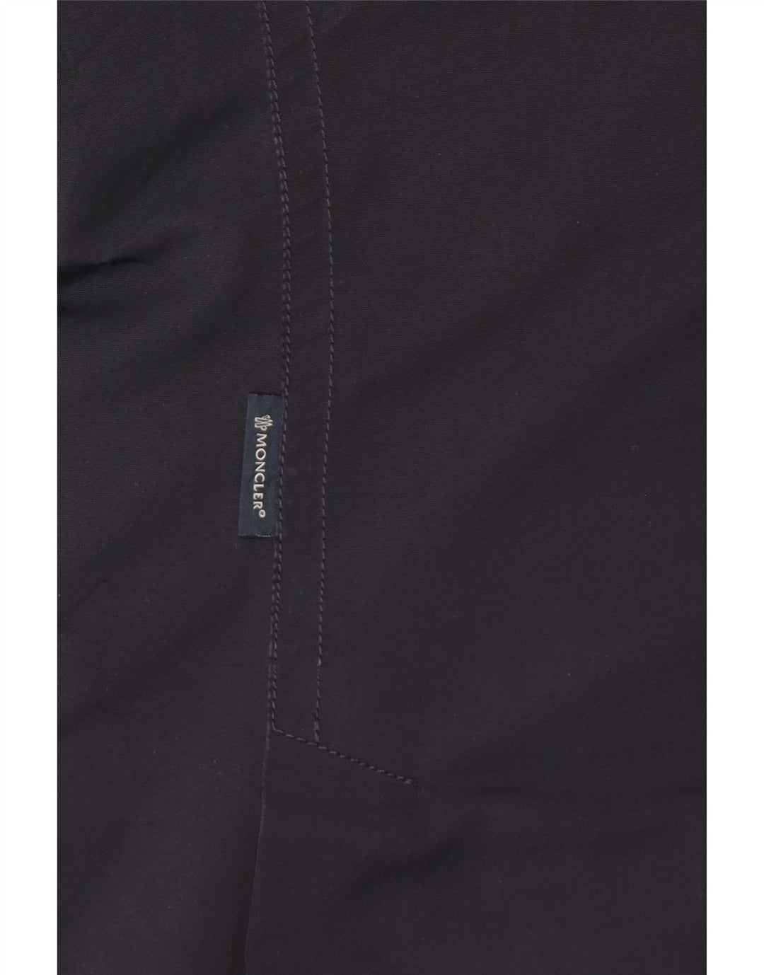 Męska ocieplana kurtka Moncler Rozmiar 4 XL Granatowy poliester