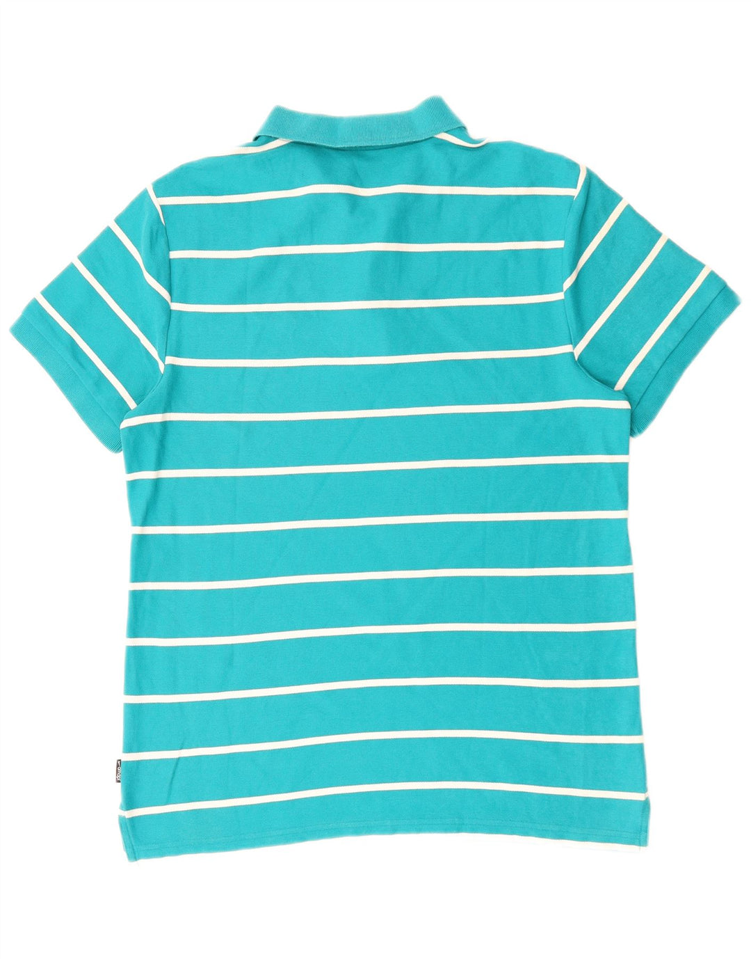 Męska koszulka polo NIKE, duża, bawełniana w niebieskie paski