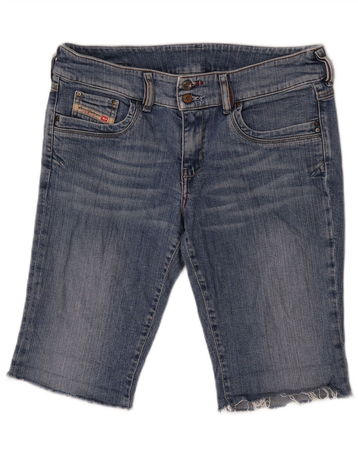 Damskie spodenki jeansowe Diesel W32, duże, niebieskie, bawełniane