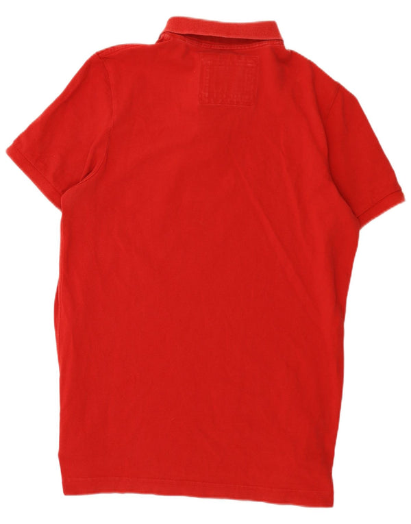 Męska koszulka polo Superdry Graphic XL, czerwona, bawełniana