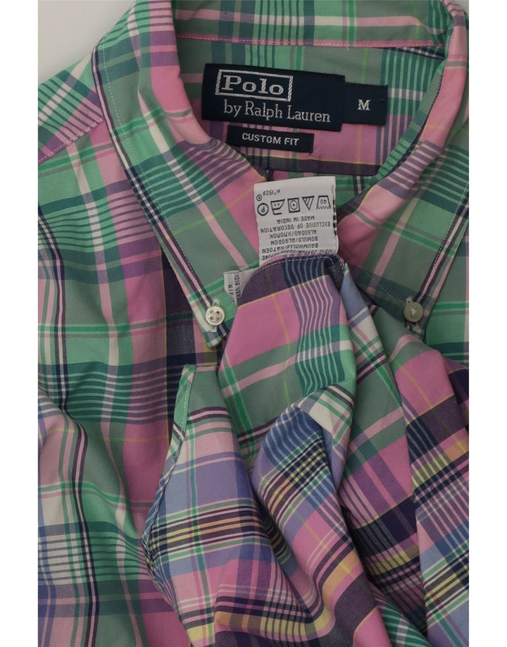 Koszula męska Polo Ralph Lauren o dopasowanym kroju, średnia, wielobarwna, bawełniana krata