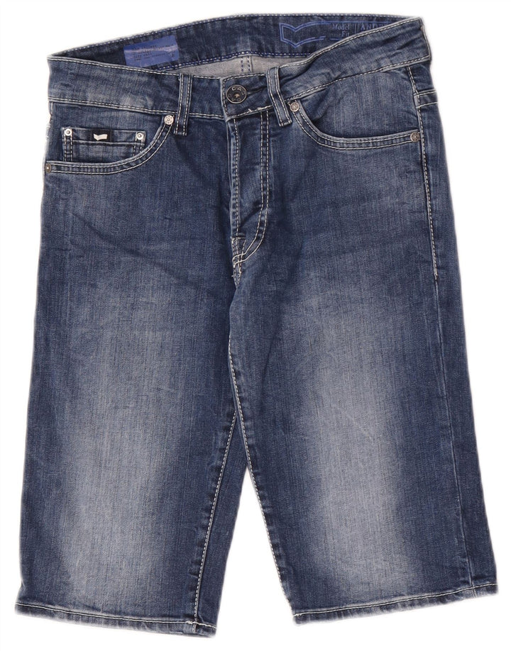 Męskie jeansowe bermudy Gas W30 Medium Blue
