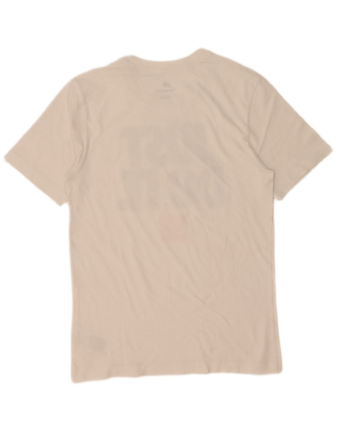 Męski T-shirt z grafiką Nike, mały, biały, bawełniany