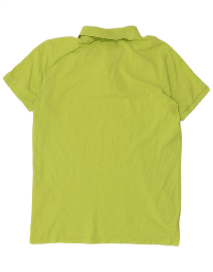 Męska koszulka polo DIADORA, duża, zielona, bawełniana