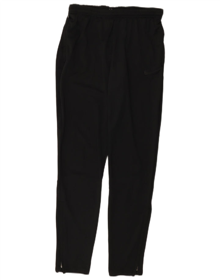 Męskie spodnie dresowe Nike Dri Fit, małe, czarne, poliestrowe