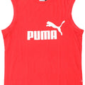 Męska kamizelka z grafiką PUMA, średnia czerwona