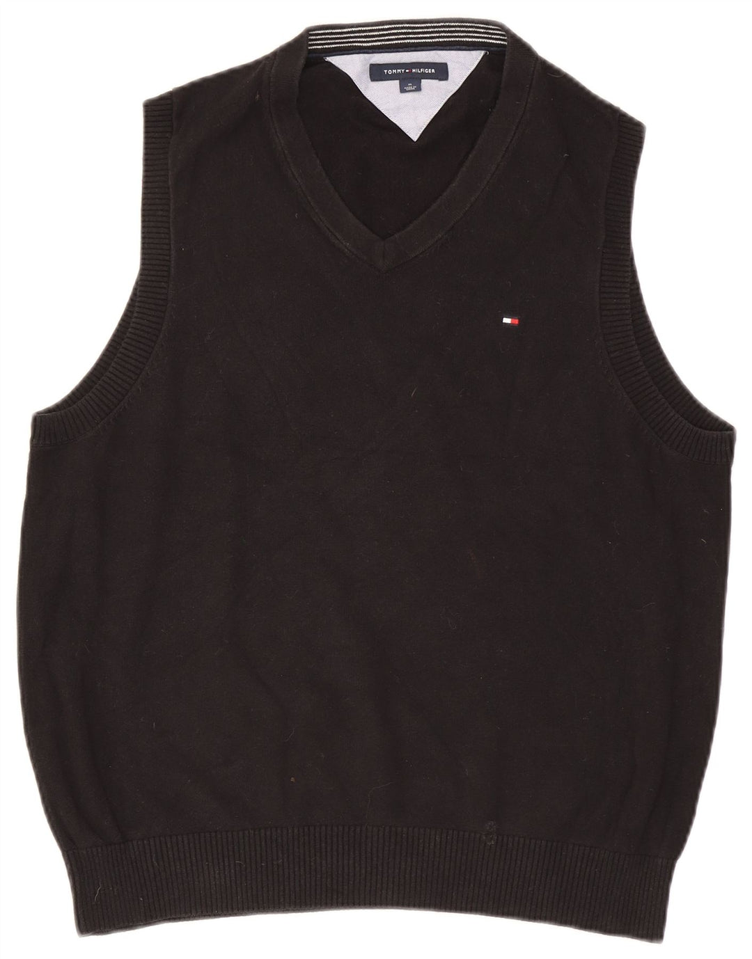 Męski podkoszulek Tommy Hilfiger z kamizelką, średni czarny