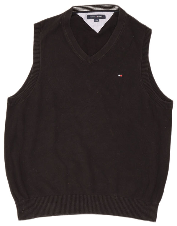 Męski podkoszulek Tommy Hilfiger z kamizelką, średni czarny