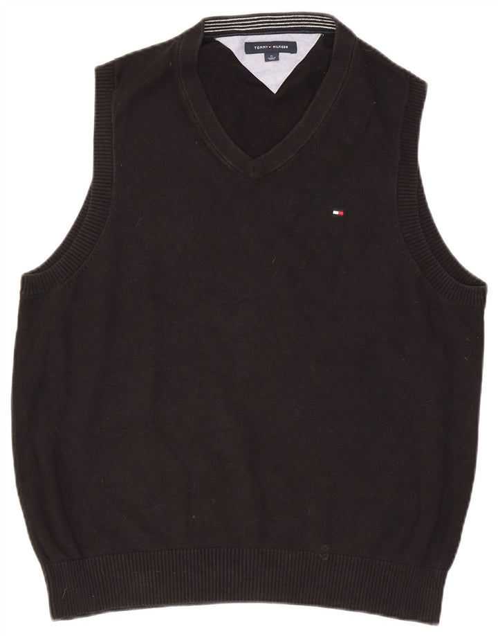 Męski podkoszulek Tommy Hilfiger z kamizelką, średni czarny