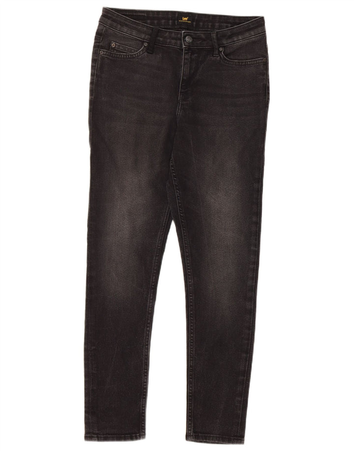 Damskie jeansy Skinny LEE W28 L27 Czarne bawełniane