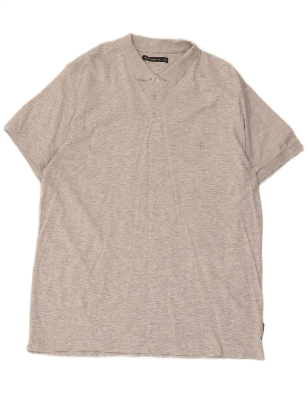 Męska koszulka polo French Connection 2XL, szara bawełna