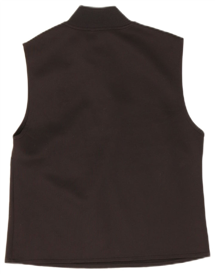 Krótki top damski Zara UK 12, średni czarny, bawełniany