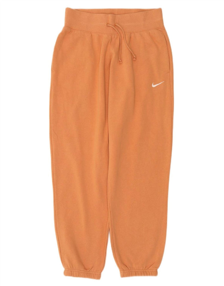 Damskie spodnie dresowe Nike Joggers UK 14 Średnio-pomarańczowe, bawełniane
