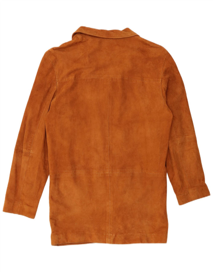 Zamszowa kurtka męska VINTAGE IT 52 XL w kolorze beżowym