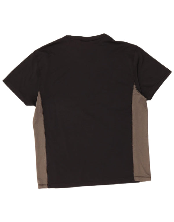 T-shirt męski Reebok Top, średni czarny, blok kolorów